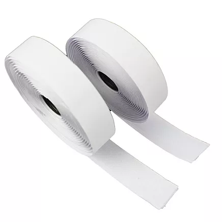 Self-adhesive Velcro white 5m x 2.5cm Ruhhy 25999