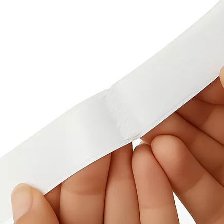 Self-adhesive Velcro tape 5mx5cm white Ruhhy 25807