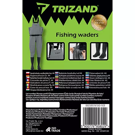 TRIZAND fishing waders - waders 44