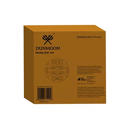 Gaming mat under the chair round Dunmoon 25956