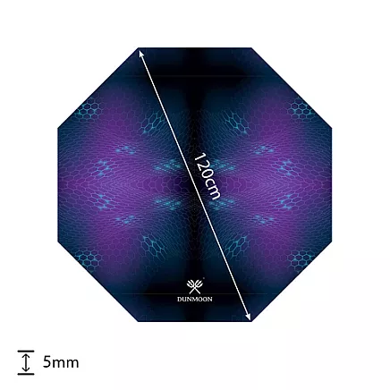 Gaming mat under the chair, 8-corner, Dunmoon 25955