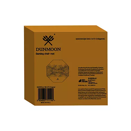 Gaming mat under the chair, 8-corner, Dunmoon 25955