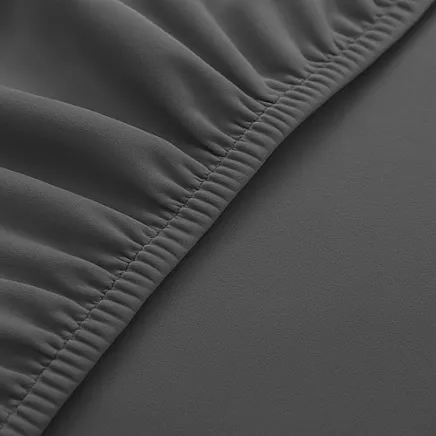 Elastīgi krēslu pārvalki Ruhhy 25990, 6 gab. komplekts, tumši pelēki