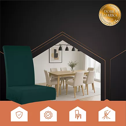 Chair covers - 6 pcs. bottle Ruhhy 25992