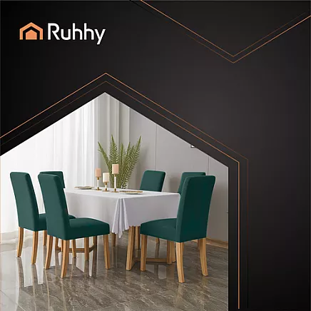 Chair covers - 6 pcs. bottle Ruhhy 25992