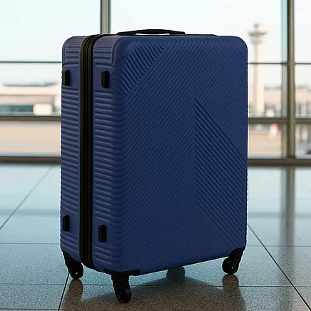 3-in-1 suitcase set - navy blue Trizand 26664