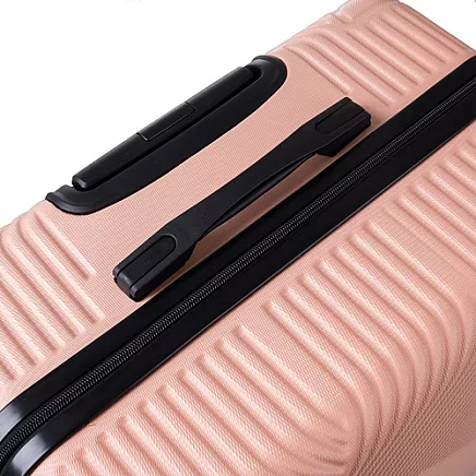 3-in-1 suitcase set - pink Trizand 26663