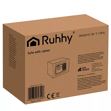 Ruhhy 26101 Combination Safe