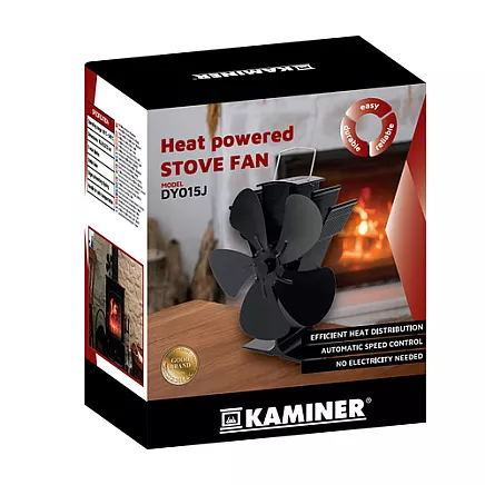 Kaminer 26206 5-blade fireplace fan