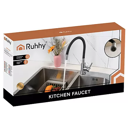 Kitchen faucet - flexible spout Ruhhy 26324