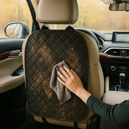 Auto sēdekļa atzveltnes aizsargs Xtrobb 26545, melns