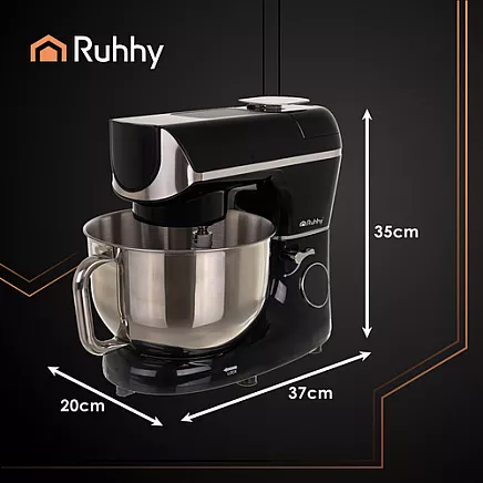Ruhhy 25729 Kitchen Machine with Heated Bowl and Scale