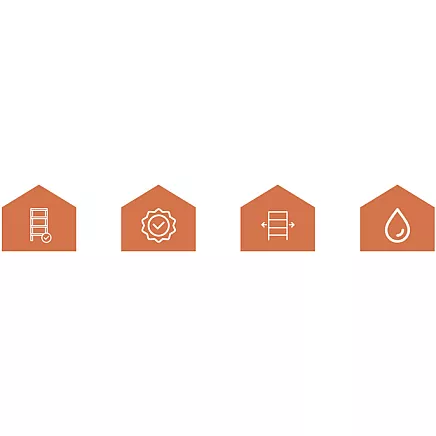 Standing flower stand 86cm Ruhhy 26041