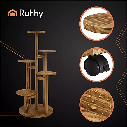 Standing flower stand 86cm Ruhhy 26041