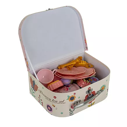 Childrens tea set in a suitcase 26367