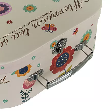 Childrens tea set in a suitcase 26367