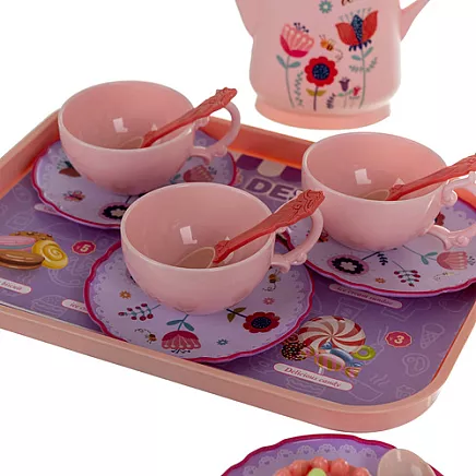 Childrens tea set in a suitcase 26367