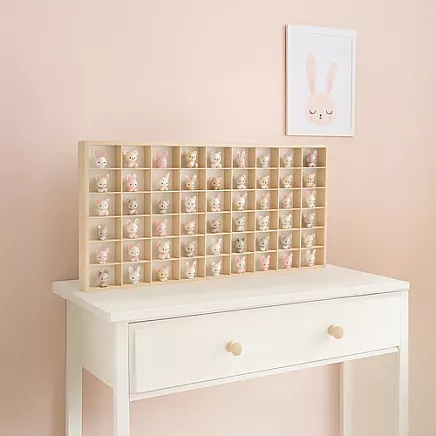 Koka plaukts lellēm un figūriņām Kruzzel 26969, 54 nodalījumi