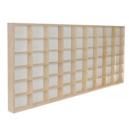 Koka plaukts lellēm un figūriņām Kruzzel 26969, 54 nodalījumi