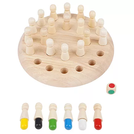 Memory chess - wooden Kruzzel 26251