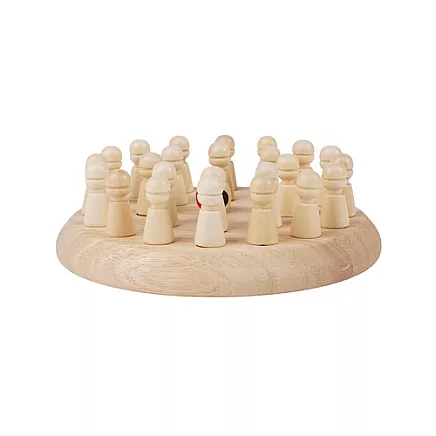 Memory chess - wooden Kruzzel 26251