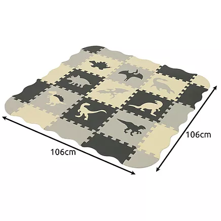 Foam puzzle 30.5x30.5cm 35 pieces Kruzzel 25785