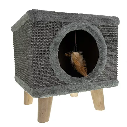 Cat bed - house on legs Purlov 26215