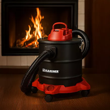 Karstumizturīgs pelnu putekļsūcējs Kaminer ODK013-20L, 20L, 1600W