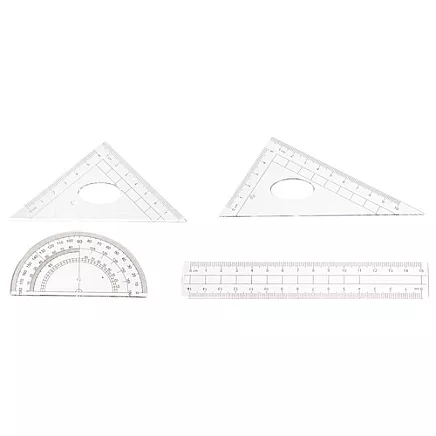 Geometric set 10 pieces Maaleo 26170