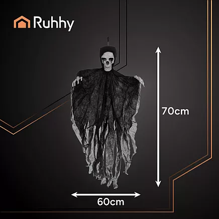 Black hanging skeleton - Ruhhy decoration 26125