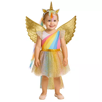 3-piece unicorn costume 110-116cm Kruzzel 26676