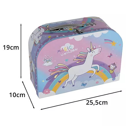 Bērnu tējas komplekts koferī ar saldumiem Kruzzel 26368