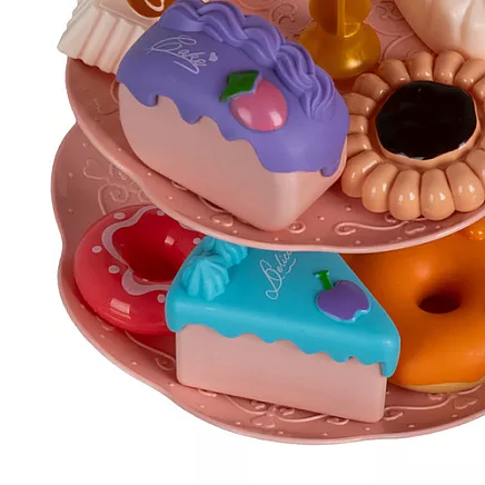 Bērnu tējas komplekts koferī ar saldumiem Kruzzel 26368