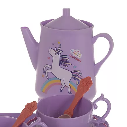 Bērnu tējas komplekts koferī ar saldumiem Kruzzel 26368