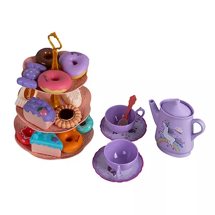 Bērnu tējas komplekts koferī ar saldumiem Kruzzel 26368