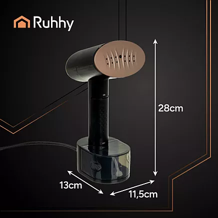 Mysti Ruhhy 26339 2000W Black Garment Steamer