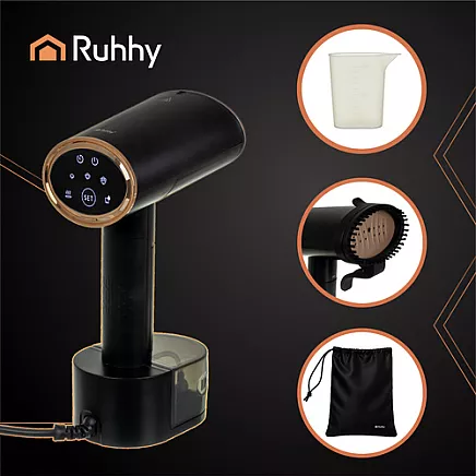 Mysti Ruhhy 26339 2000W Black Garment Steamer