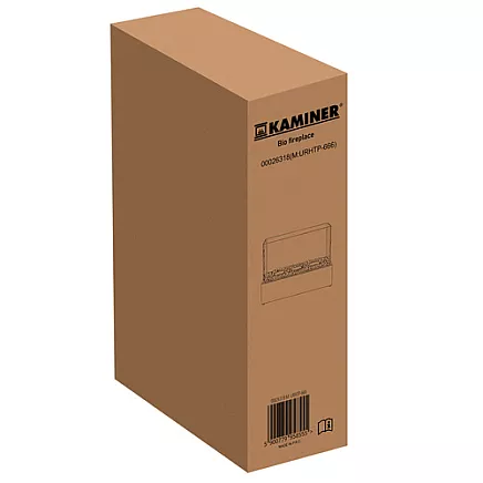 Brīvi stāvošs biokamīns Kaminer 26318, 45x29x20,5 cm