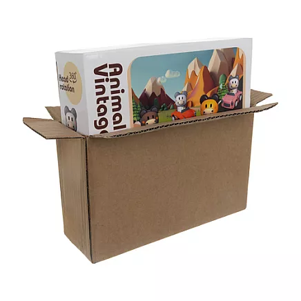 Sensory toy - animal cars 26728