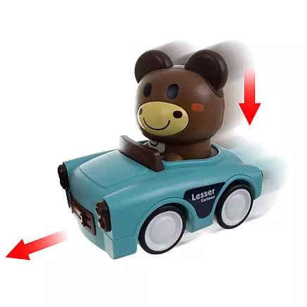 Sensory toy - animal cars 26728