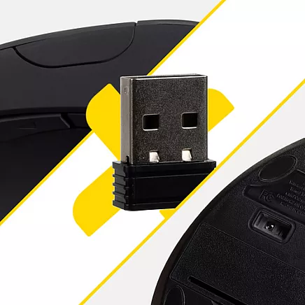 Izoxis 26628 wireless vertical mouse