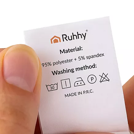 Chair covers 6 pcs. Light red Ruhhy 26638