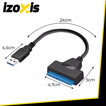 USB to SATA 3.0 Izoxis 26096 adapter