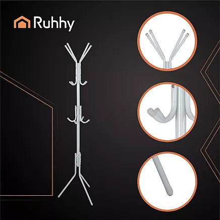 Standing hanger 170cm - white Ruhhy 26360