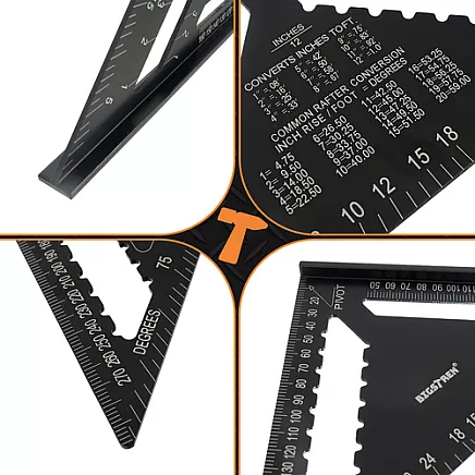 Carpenters square 30x30cm Bigstreen 25874