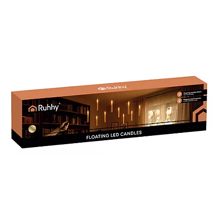LED candles 12 pcs Ruhhy 26177