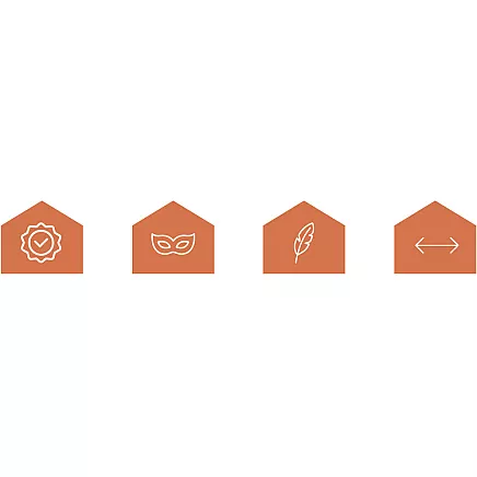 Eņģeļa spārnu un aureolas komplekts Ruhhy 26479, balts