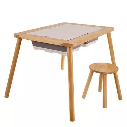 Kruzzel 26366 Sensory Table with Chair