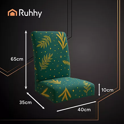 Chair covers 6 pcs light green Ruhhy 26637