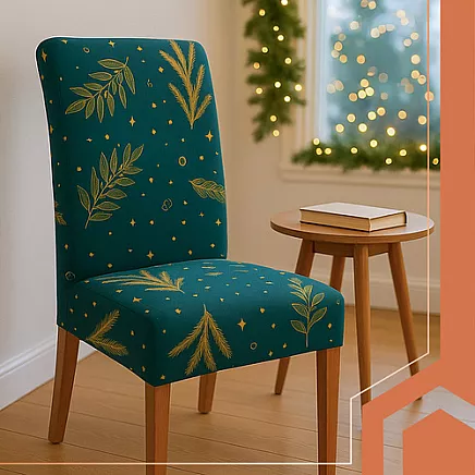 Chair covers 6 pcs light green Ruhhy 26637